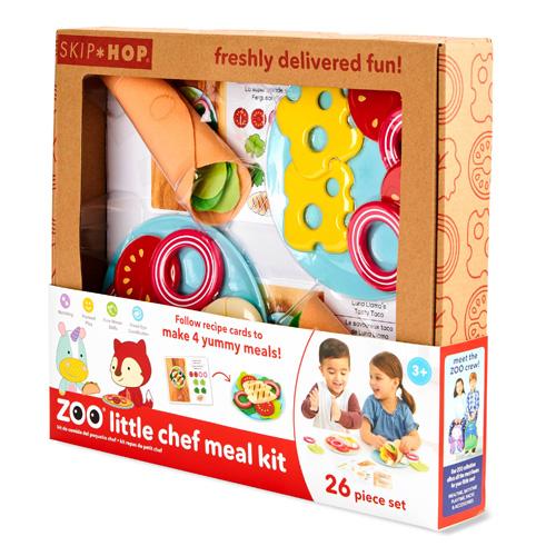 SKIP HOP PLAYTIME ZOO PRESCHOOL TOY COLLECTION ZOO LITTLE CHEF MEAL KIT