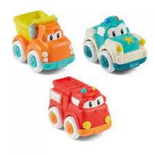 INFANTINO GRIP & ROLL SOFT WHEELS - 3-PACK: